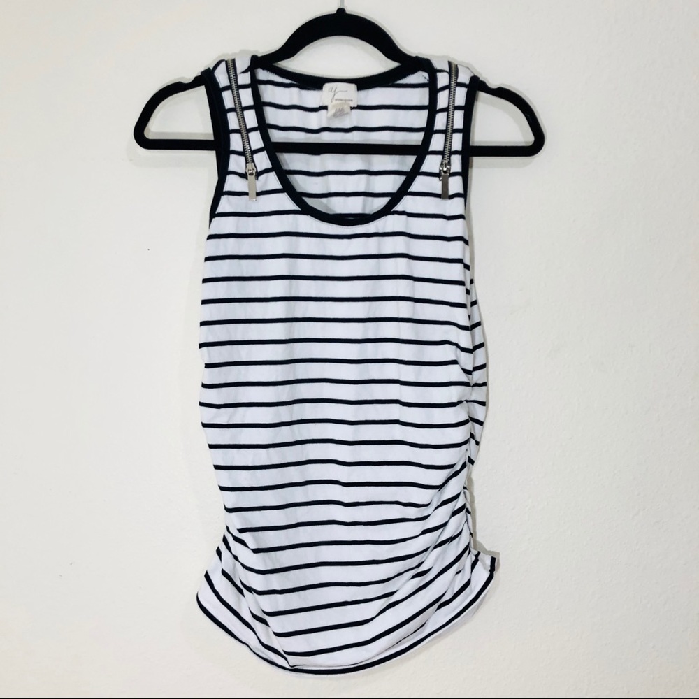 Andrea Jovine Stripped Tank Top | Womens Size M